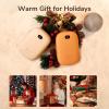 imageJISULIFE Hand Warmer Rechargeable Electric Reusable Power Bank Pocket Gadget with LED Display Portable Heater Fast Heating HandWarmers for Outdoors Skiing Hunting Camping Golf Warm Gifts5400mAh