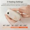 imageJISULIFE Hand Warmers Rechargeable 9000mAh Faux DeerSkin Texture Hand Warmer 3 Gears Electric Hand Warmer Hot Hands for CampingHikingGolf Xmas Gifts for WomenHunting Gifts for Men
