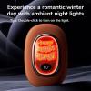 imageJISULIFE Hand Warmers Rechargeable Space Capsule Light USB Handwarmer 9000mAh Electric Hand Warmer Power Bank 3 Heating Levels Reusable Portable Hot Hands Heater for Hunting Golf Camping Gifts