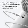 imageJISULIFE Handheld Fan Life45Speed Turbo Wind Pro5000mAh Portable Rechargeable Fan with LED Display Powerful Motor Summer Essentials for TravelBeachVacationMakeupConcertsCruiseBlackGrey