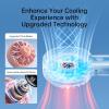 imageJISULIFE Handheld Fan Life45Speed Turbo Wind Pro5000mAh Portable Rechargeable Fan with LED Display Powerful Motor Summer Essentials for TravelBeachVacationMakeupConcertsCruiseBlackPink