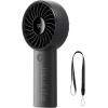 imageJISULIFE Handheld Fan Life45Speed Turbo Wind Pro5000mAh Portable Rechargeable Fan with LED Display Powerful Motor Summer Essentials for TravelBeachVacationMakeupConcertsCruiseBlackBlack