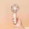 imageJISULIFE Handheld Mini Fan Portable and Small with 3 Speeds USB Rechargeable Battery Operate for Outdoor Indoor Makeup Commute Office Travel Concerts Gifts for Women Men BeigeBeige