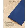 imageJISULIFE Heated Hand Warmer Pouch Small Hand Heating Pad Electric Portable Fast Heated Hand Muff with 4500mAh Power Bank 3 Heating Levels Soft Lightweight No Water USB Hand Warmer MuffBlue