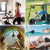 imageJISULIFE Mini Stroller Fan 4000mAh Battery Operated with 4 Speeds Rechargeable 720Rotatable Clip on for Baby CarseatCribGolf CartTreadmill GreenGreen