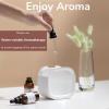 imageJISULIFE Personal Mini Humidifier Rechargeable Night Light Small Humidifier Wireless 280ml Air Humidifiers for Baby Quiet Portable Desk Humidifier Easy Clean for Plant Office Travel  White