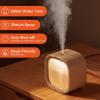 imageJISULIFE Portable Mini Humidifier Rechargeable Night Light Small Humidifier for Bedroom 280ml Cool Mist Humidifiers for Baby Air humidifier for Plants Desktop Office Sleep Travel Beige
