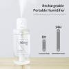 imageMini Portable Humidifiers Max 14Hrs Travel Personal Battery Operated Humidifier with Container Diversity Auto ShutOff UltraQuiet USB Rechargeable Humidifier for TravelCarBedroomOfficePlants