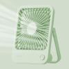 imageJISULIFE Desk Fan Battery Rechargable Fan180Foldable Portable Personal Fan 4 Speeds Adjustable for Home Office Travel OutdoorPinkGreen