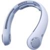 imageJISULIFE Portable Neck Fan Upgraded Neckbrace Personal Hands Free 5 Speed Gears Adjustment 5000 mAh Wearable Bladeless Quiet Rechargeable for Outdoor Indoor Gifts for Women Men BlackSunny Blue
