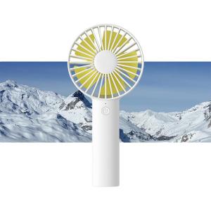 imageJISULIFE Handheld Mini Fan Portable and Small with 3 Speeds USB Rechargeable Battery Operate for Outdoor Indoor Makeup Commute Office Travel Concerts Gifts for Women Men BeigeWhite