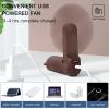 imageJISULIFE Handheld Fan with 4500 mAh Powerbank Max 37 Hours Runtime Pocket Portable Battery Operated or USB Powered Folding Personal Fan 3 Speeds Gifts for Women Men Kids Gift for FestivalWhiteBrown