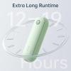 imageJISULIFE Portable Handheld Fan Mini 3 In 1 with Rechargeable Battery Personal Pocket Fan for Travel Outdoor USB Power Bank Flashlight Essential Ideal Gifts for MenWomenFamilyFriends  BlueMint Green