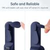imageJISULIFE Portable Handheld Fan Mini 3 In 1 with Rechargeable Battery Personal Pocket Fan for Travel Outdoor USB Power Bank Flashlight Essential Ideal Gifts for MenWomenFamilyFriends  BlueBlue
