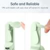 imageJISULIFE Portable Handheld Fan Mini 3 In 1 with Rechargeable Battery Personal Pocket Fan for Travel Outdoor USB Power Bank Flashlight Essential Ideal Gifts for MenWomenFamilyFriends  BlueMint Green
