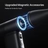 imageJISULIFE Portable Handheld Fan Ultra2 9000mAh Max 25 Hrs 5 IN 1 100 Speed Turbo Fan Rechargeable 18W Power Bank with Flashlight Metal Shell MultiFunction Travel Essentials Gifts for MenGreyGrey