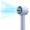 imageJISULIFE Handheld Turbo Fan Life10s 5000mAh Rechargeable Portable FansUp to 28 Hours Working5 Speed Strong WindPersonal Mini Fan for Travel Outdoor Camping Beach MakeupGrayBlue