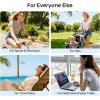 image:imageJISULIFE 2026 Stroller Fan  Small amp Stylish with 38H Cooling Soft Night Light OneClick Detachable for Stroller or Desk Safe Baby Fan for Crib Car Seat Nursery Travel Gifts for Baby Mom BlueYellow