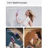 image:imageJISULIFE Handheld Travel Fan Upgraded Mini Portable Fan with Up to 24 Working Hours for Longterm Outdoor Cooling Combines Power Bank and Flashlight Used for Summer Cruise Concert LashBrownPurple
