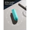 image:imageJISULIFE Handheld Travel Fan Upgraded Mini Portable Fan with Up to 24 Working Hours for Longterm Outdoor Cooling Combines Power Bank and Flashlight Used for Summer Cruise Concert LashBrownCyan