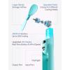 image:imageJISULIFE Handheld Travel Fan Upgraded Mini Portable Fan with Up to 24 Working Hours for Longterm Outdoor Cooling Combines Power Bank and Flashlight Used for Summer Cruise Concert LashBrownCyan