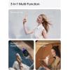 image:imageJISULIFE Handheld Travel Fan Upgraded Mini Portable Fan with Up to 24 Working Hours for Longterm Outdoor Cooling Combines Power Bank and Flashlight Used for Summer Cruise Concert LashBrownBrown