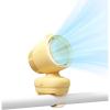 image:imageJISULIFE Clip On Stroller Fan 2026Baby Cool Helper Smart 120 Auto Oscillation with 100 Speeds 21H SuperLong Battery Portable Baby Fan for Crib Stroller amp Bedroom Gift for MomsYellowYellow