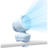image:imageJISULIFE Clip On Stroller Fan 2026Baby Cool Helper Smart 120 Auto Oscillation with 100 Speeds 21H SuperLong Battery Portable Baby Fan for Crib Stroller amp Bedroom Gift for MomsYellowBlue