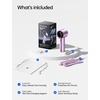 image:imageJISULIFE Handheld Fan40H Endurance Iridescent Purple Portable Fan with LED Display 100Level Speed USBC Fast Rechargeable Trendy Personal Design for Festivals Concerts Sports Travel GiftsIridescent Purple