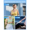 image:imageJISULIFE 3 IN 1 Handheld Mini Fan  Portable Fan amp Power Bank amp Flashlight 19H Max Cooling USB Rechargeable PocketSized for Travel Cruise Concerts Makeup 2026 Summer Gifts for WomenGreen  19H Max Cooling USB Rechargeable PocketSized Handheld Fan for Travel Cruise Concerts Makeup Summer Gifts for WomenWhite