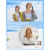 image:imageJISULIFE 3 IN 1 Handheld Mini Fan  Portable Fan amp Power Bank amp Flashlight 19H Max Cooling USB Rechargeable PocketSized for Travel Cruise Concerts Makeup 2026 Summer Gifts for WomenGreen  19H Max Cooling USB Rechargeable PocketSized Handheld Fan for Travel Cruise Concerts Makeup Summer Gifts for WomenWhite