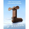 image:imageJISULIFE 3 IN 1 Handheld Mini Fan  Portable Fan amp Power Bank amp Flashlight 19H Max Cooling USB Rechargeable PocketSized for Travel Cruise Concerts Makeup 2026 Summer Gifts for WomenGreen  19H Max Cooling USB Rechargeable PocketSized Handheld Fan for Travel Cruise Concerts Makeup Summer Gifts for WomenBrown