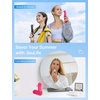 image:imageJISULIFE 3 IN 1 Handheld Mini Fan  Portable Fan amp Power Bank amp Flashlight 19H Max Cooling USB Rechargeable PocketSized for Travel Cruise Concerts Makeup 2026 Summer Gifts for WomenGreen  19H Max Cooling USB Rechargeable PocketSized Handheld Fan for Travel Cruise Concerts Makeup Summer Gifts for WomenFuchsia