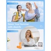 image:imageJISULIFE 3 IN 1 Handheld Mini Fan  Portable Fan amp Power Bank amp Flashlight 19H Max Cooling USB Rechargeable PocketSized for Travel Cruise Concerts Makeup 2026 Summer Gifts for WomenGreen  19H Max Cooling USB Rechargeable PocketSized Handheld Fan for Travel Cruise Concerts Makeup Summer Gifts for WomenTropical Coral