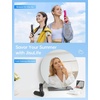 image:imageJISULIFE 3 IN 1 Handheld Mini Fan  Portable Fan amp Power Bank amp Flashlight 19H Max Cooling USB Rechargeable PocketSized for Travel Cruise Concerts Makeup 2026 Summer Gifts for WomenGreen  19H Max Cooling USB Rechargeable PocketSized Handheld Fan for Travel Cruise Concerts Makeup Summer Gifts for WomenBlack