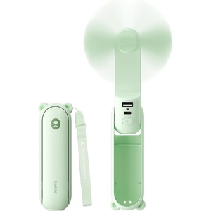 image:imageJISULIFE 3 IN 1 Handheld Mini Fan  Portable Fan amp Power Bank amp Flashlight 19H Max Cooling USB Rechargeable PocketSized for Travel Cruise Concerts Makeup 2026 Summer Gifts for WomenGreen  19H Max Cooling USB Rechargeable PocketSized Handheld Fan for Travel Cruise Concerts Makeup Summer Gifts for WomenLight Green